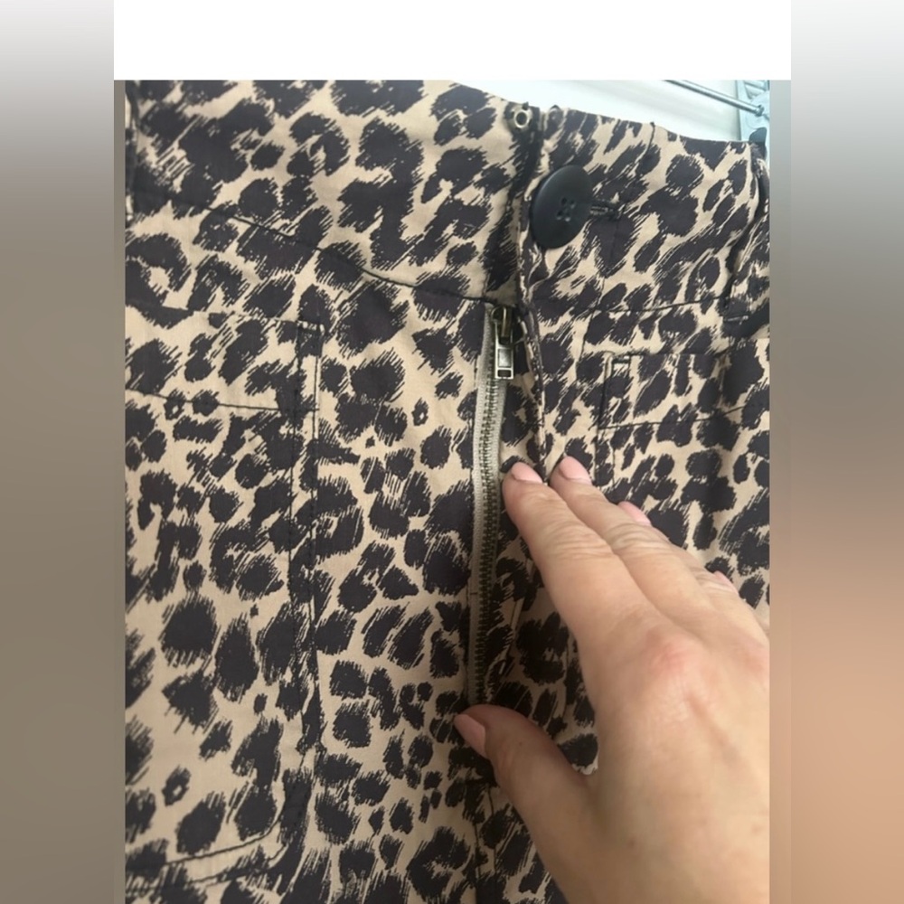 Maeve Anthropologie Animal Print Pencil Skirt - Picture 7 of 7